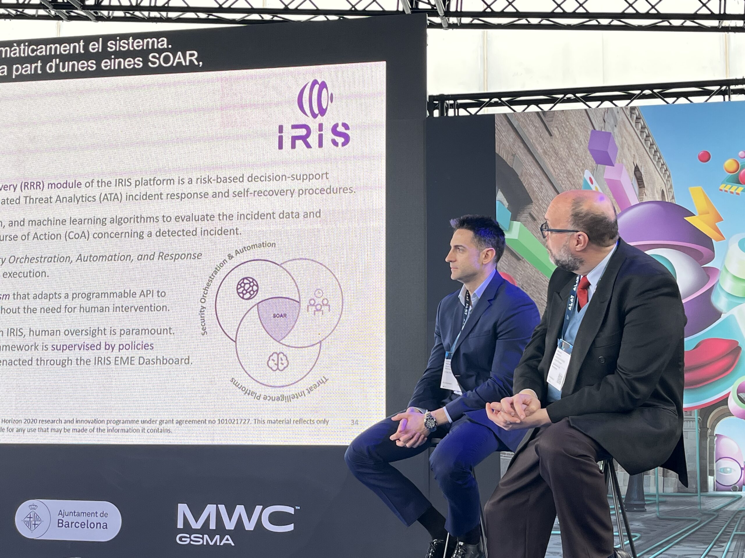 Italtel MWC25 IRIS Barcelona