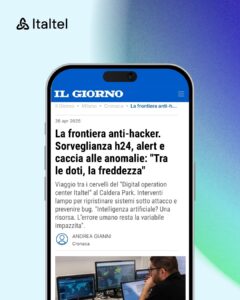 Dicono di noi: come Italtel protegge dati e infrastrutture critiche
