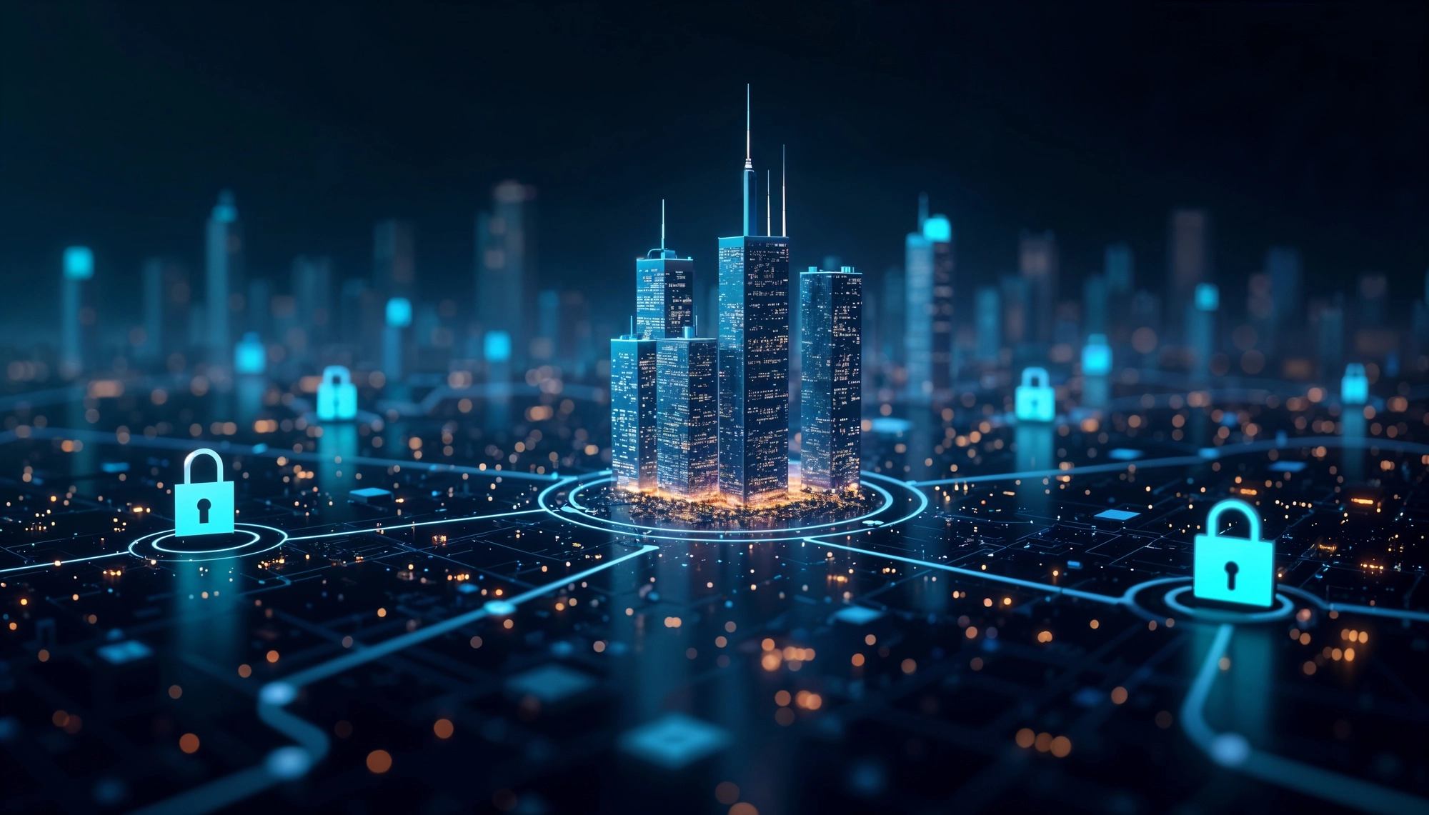 Network and security around business