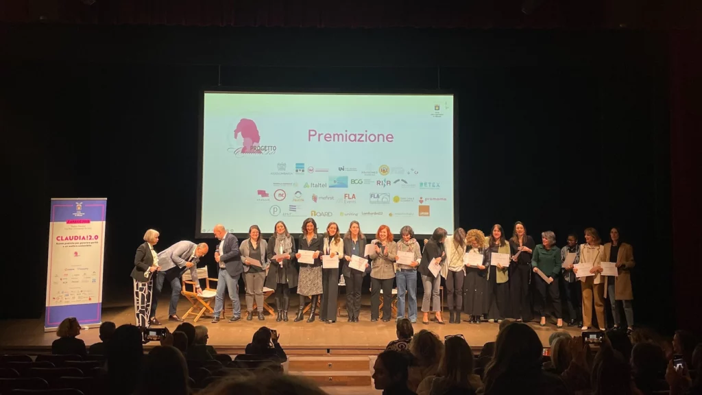 premiazione partecipanti Claudia 2.0