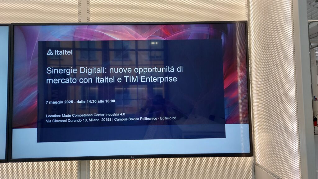 Sinergie Digitali Italtel e TIM Enterprise