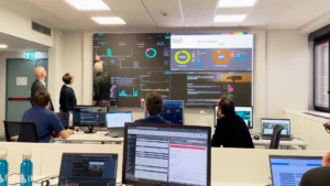 Paolo Allegra at NOC SOC Italtel