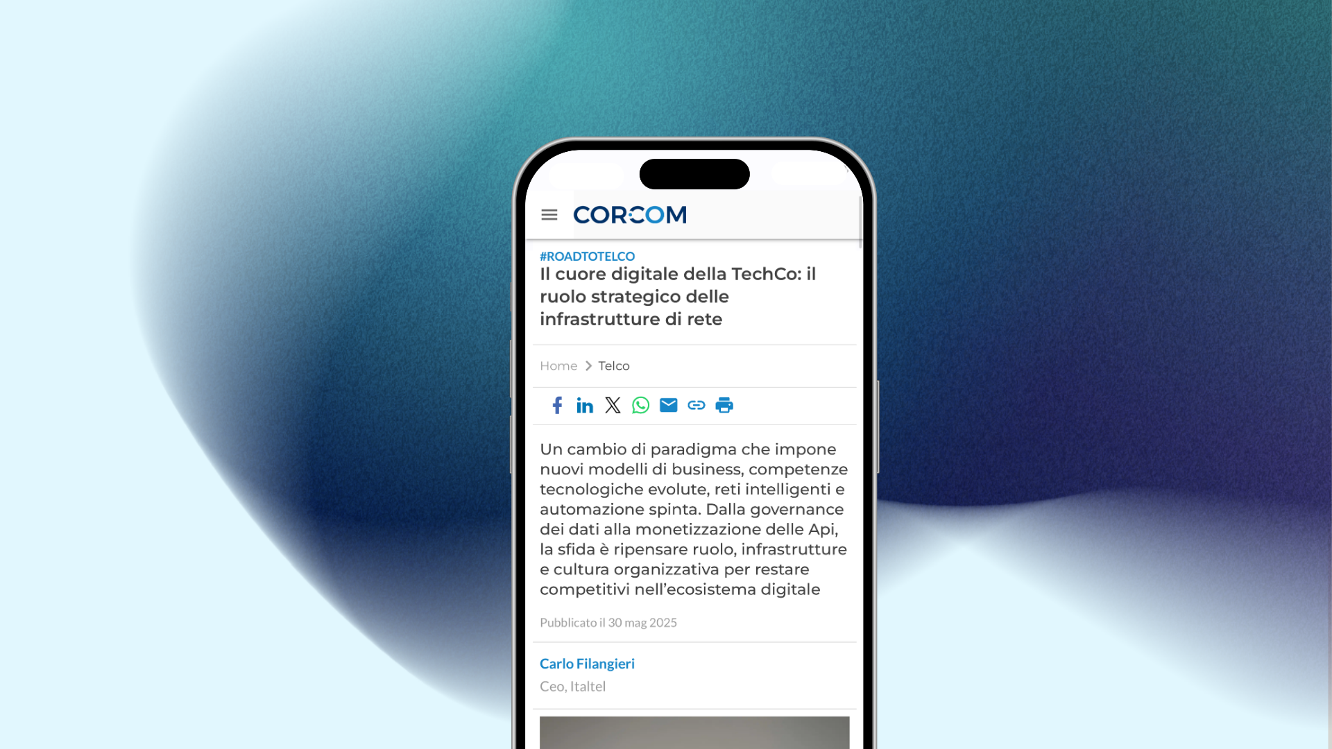 articolo corcom, Carlo Filangieri