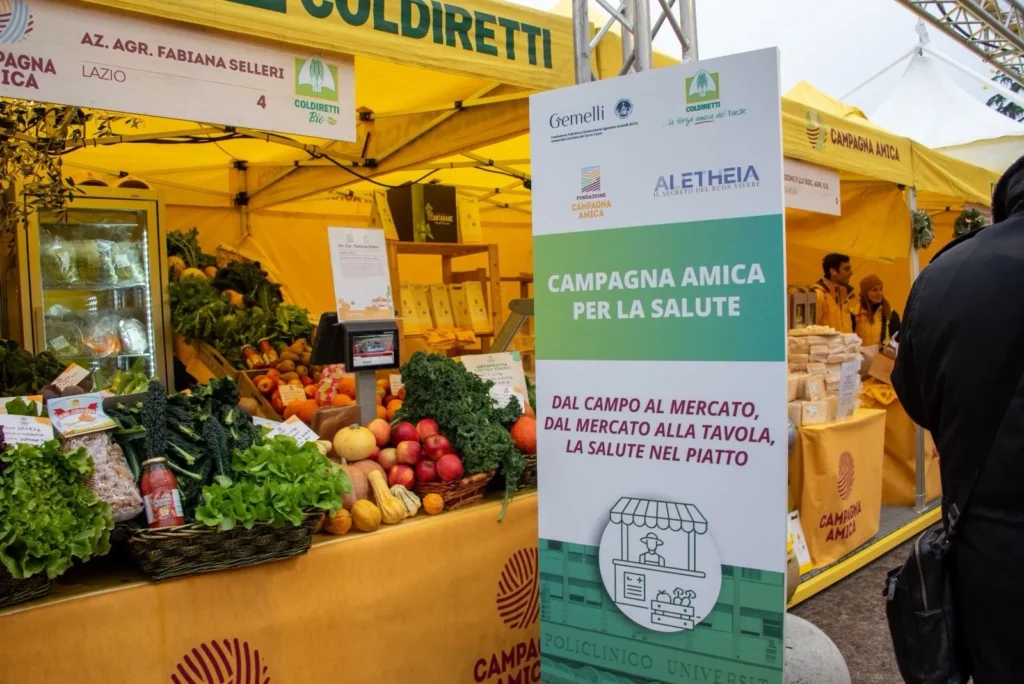 Roll up del'iniziativa Campagna Amica per la Salute
