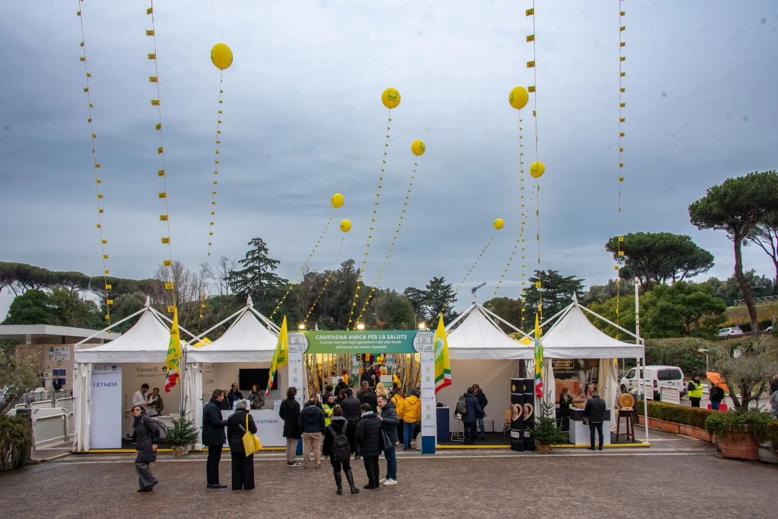 Italtel sostiene “Campagna Amica per la Salute”: il primo mercato contadino in ospedale